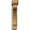 Ekena Millwork Legacy Craftsman Smooth Bracket w/ Offset Brace, Western Red Cedar, 5 1/2"W x 28"D x 28"H BKT0604X28X28LEC04SWR - alternate 4